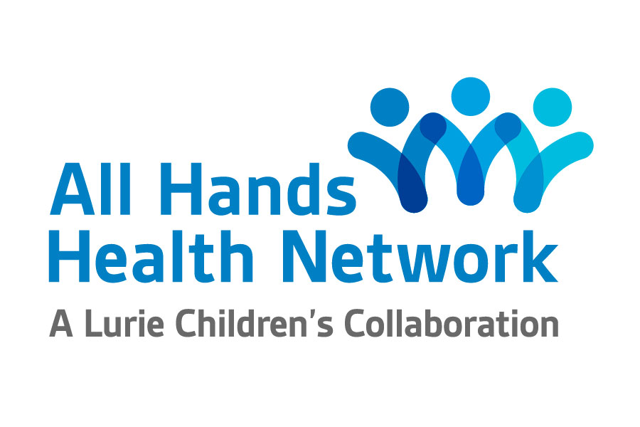 All Hands Health Network a Lurie Children's Collaboration logo
